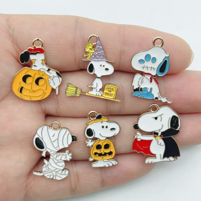 Party Games Questions - 10 stuks schattige Halloween cartoon puppy