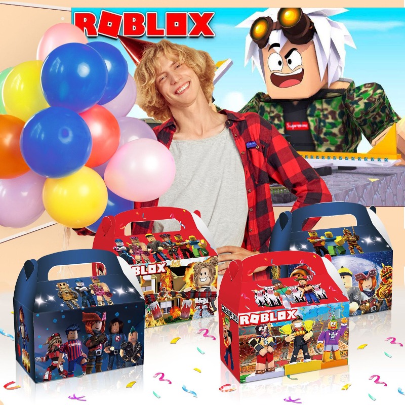 Party Games In Roblox - 12 stks/set Roblox Thema Spel Verjaardagsfeestje