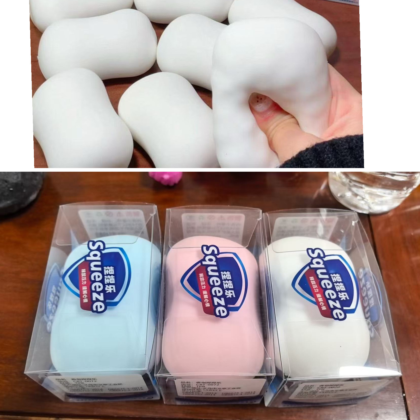 Party Games Questions - Handgemaakte gesimuleerde zeep knapperige stressbal speelgoed