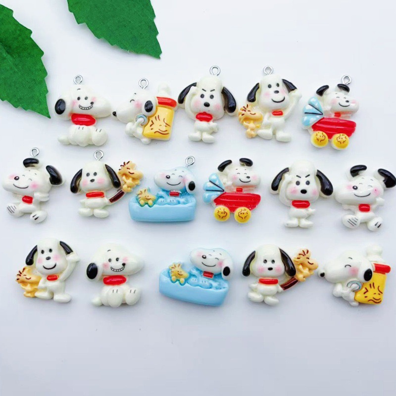 Party Games Questions - 12 stuks hars cartoon hondenhangers, DIY