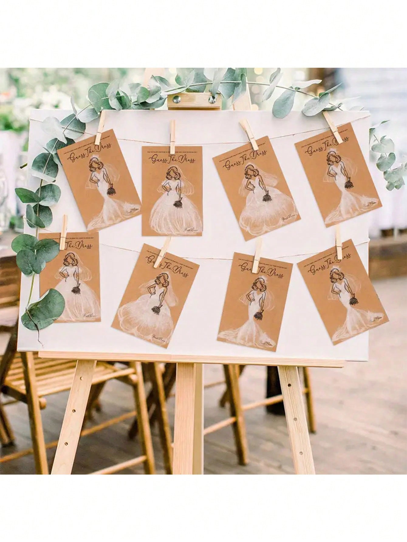 Party Games Bridal Shower - 20/40 stuks Jurk Raden Bruidsdouche Spelset