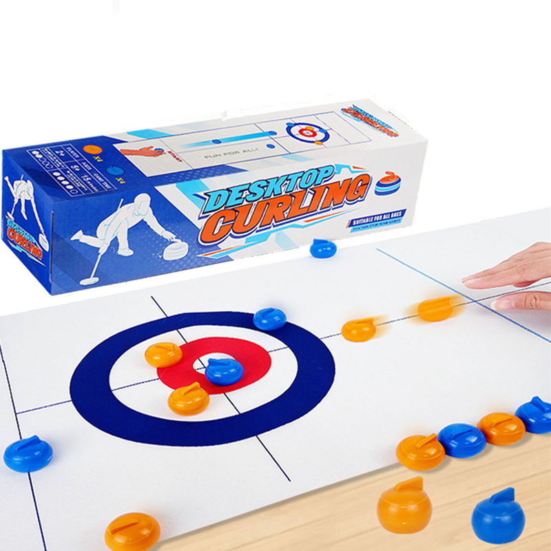 Party Games For 5 Year Olds Indoors - 1 Set Opvouwbaar speelgoed Mini Curling