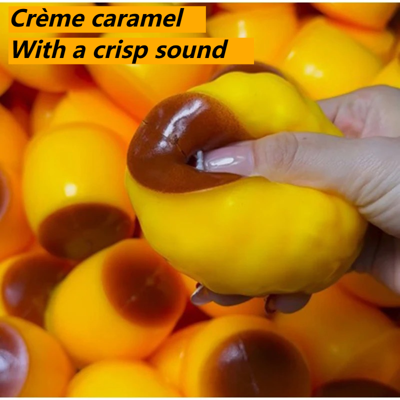Party Games Questions - //Crispy Sound Caramel Pudding Knijpspeelgoed Zelfgemaakt