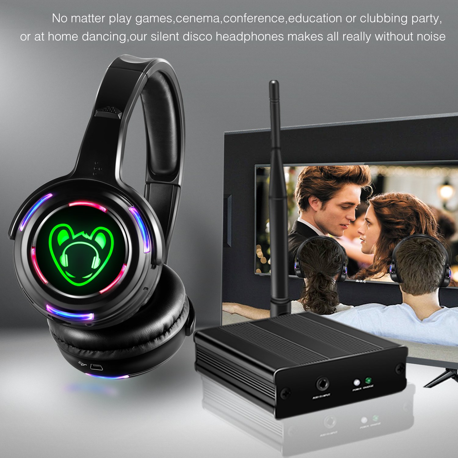 Silent Disco Compete System Zw - Party Games Mobile recensie en prijs