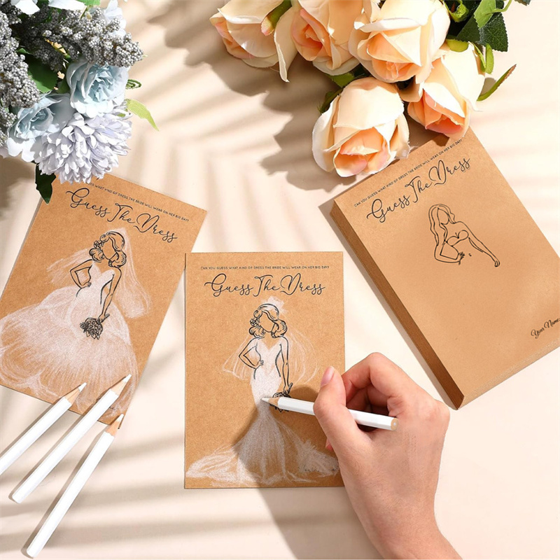 20 stuks Guess Dress Game kaar - Party Games Bridal Shower recensie en prijs