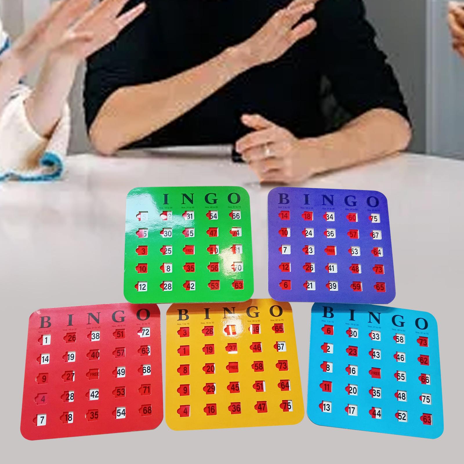 5-delige bingokaarten grote pr - Party Games For Adults Large Group recensie en prijs