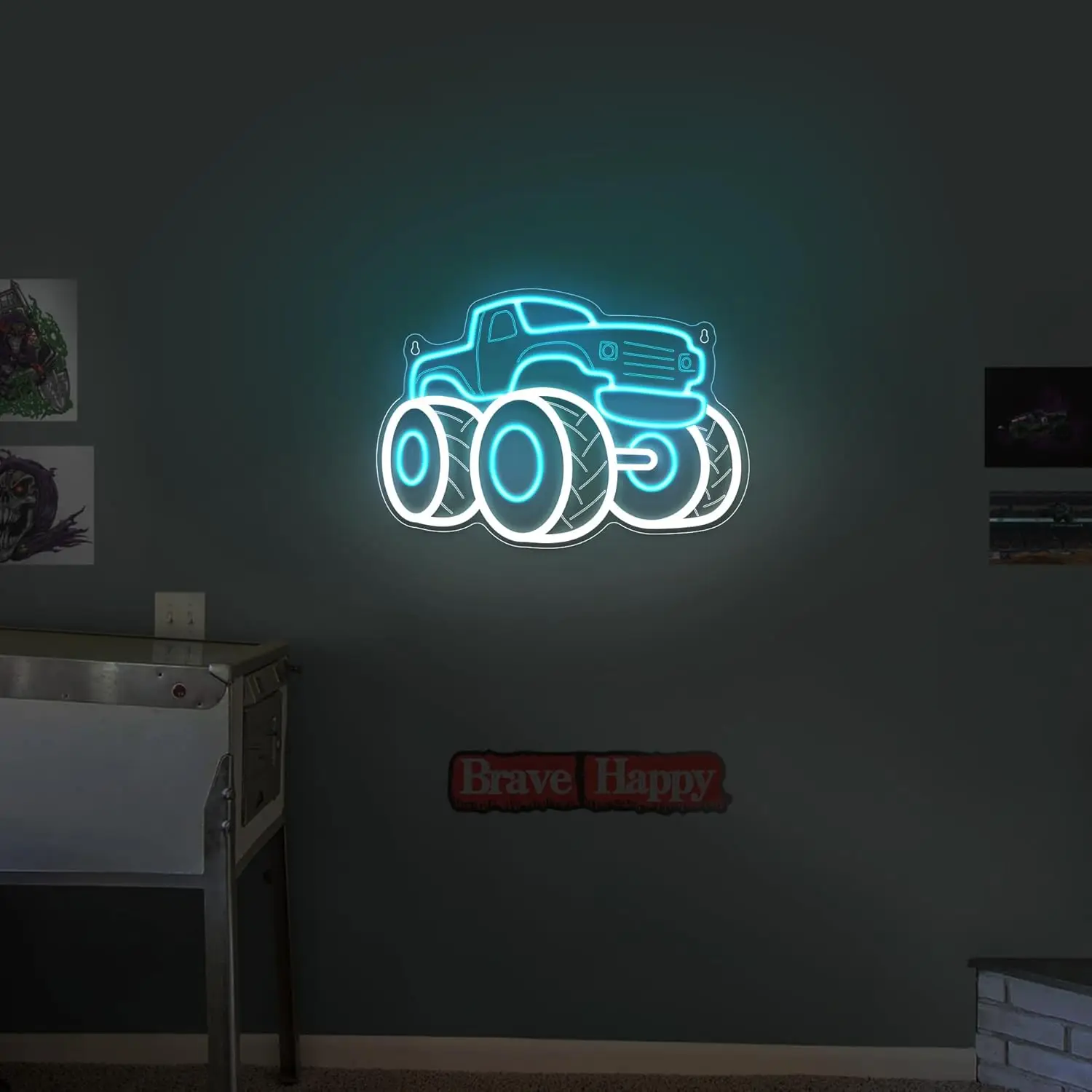 Truck Neon Sign USB Dimbare LE - Party Games Shop recensie en prijs