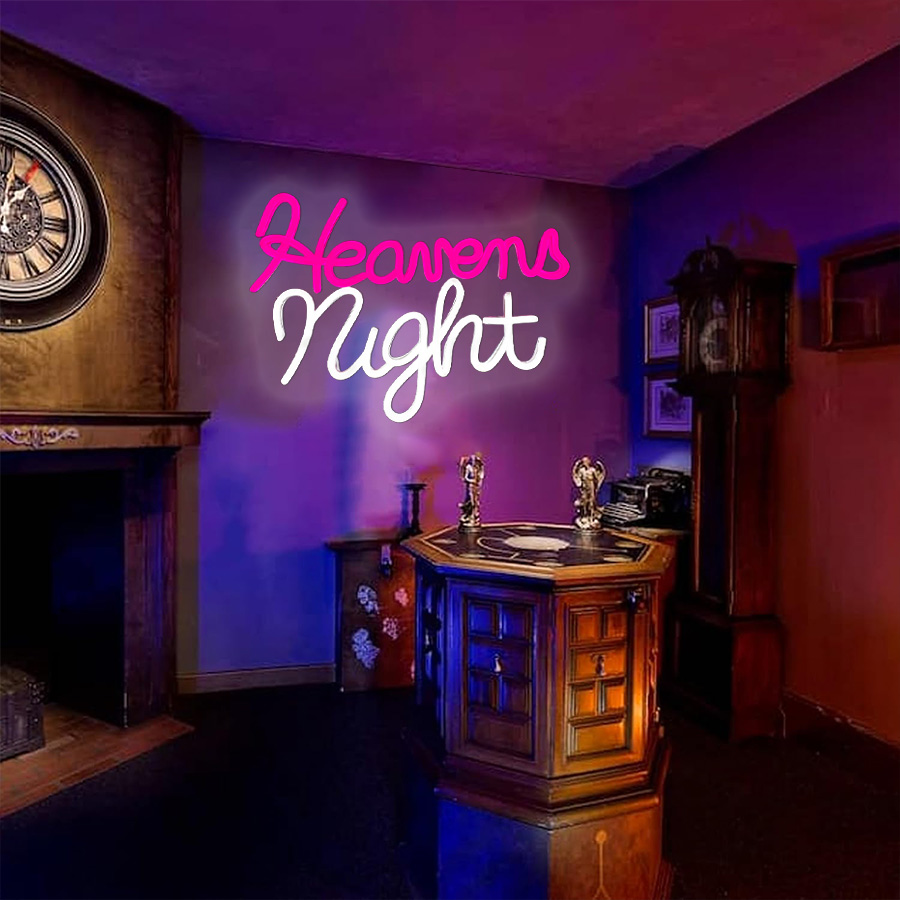 Heaven Night Neon Sign LED-lic - Party Games Shop recensie en prijs