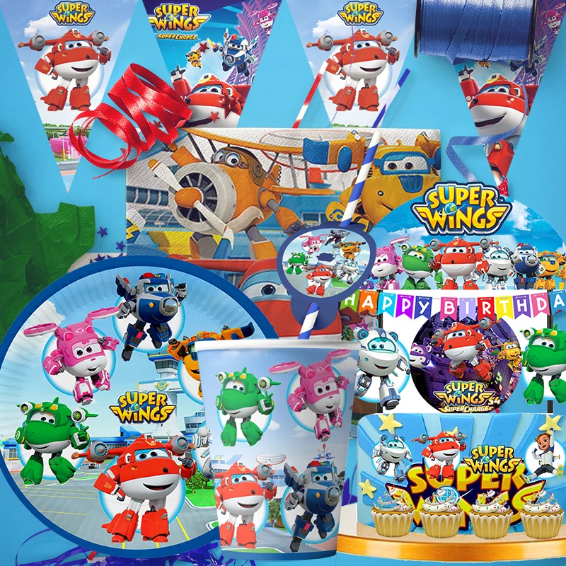 Cartoon Super Wings Thema Fees - Party Games Bridal Shower recensie en prijs
