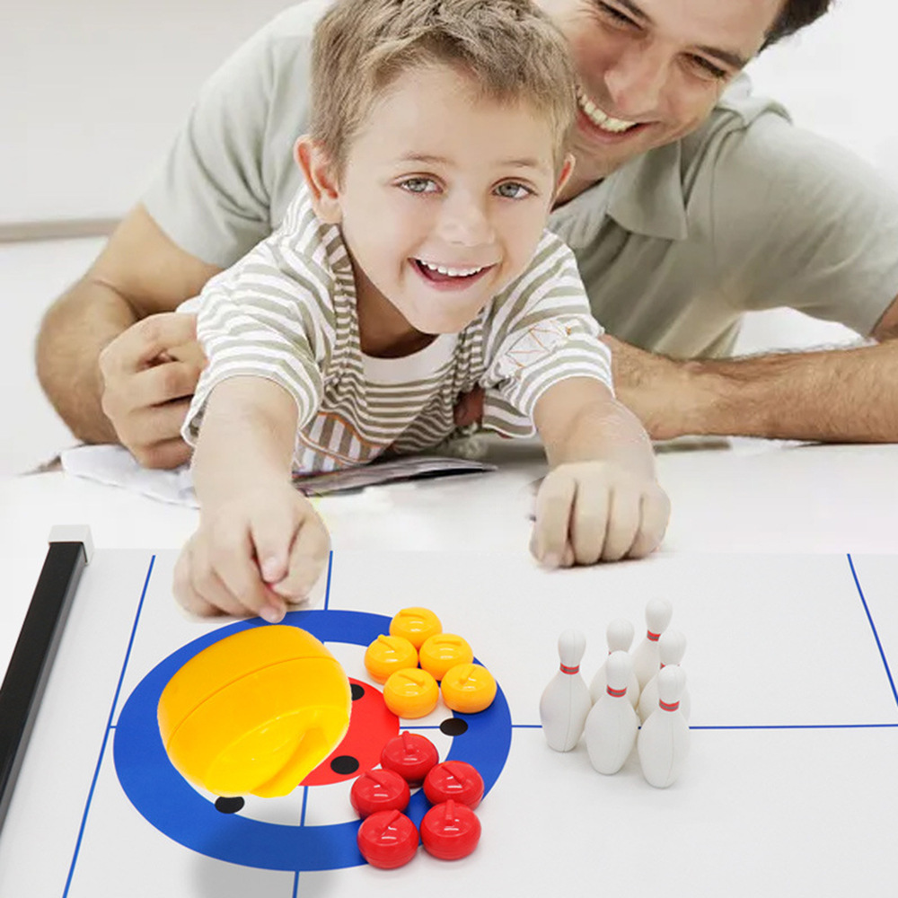 Nieuw Mini Curling & Bowling T - Party Games For 5 Year Olds Indoors recensie en prijs