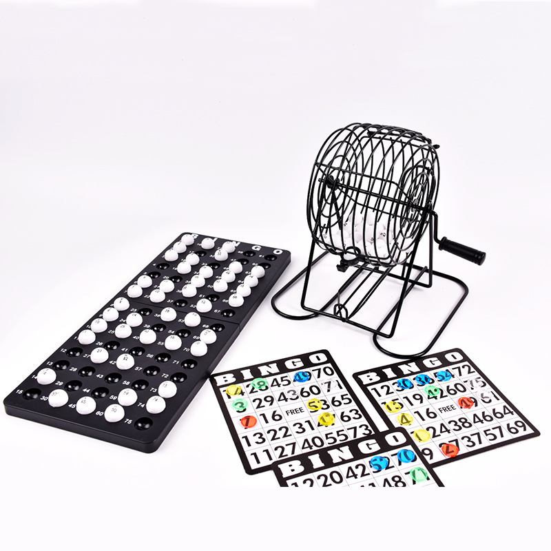 Bingo Loterij Machine Stalen B - Party Games For Adults Large Group recensie en prijs