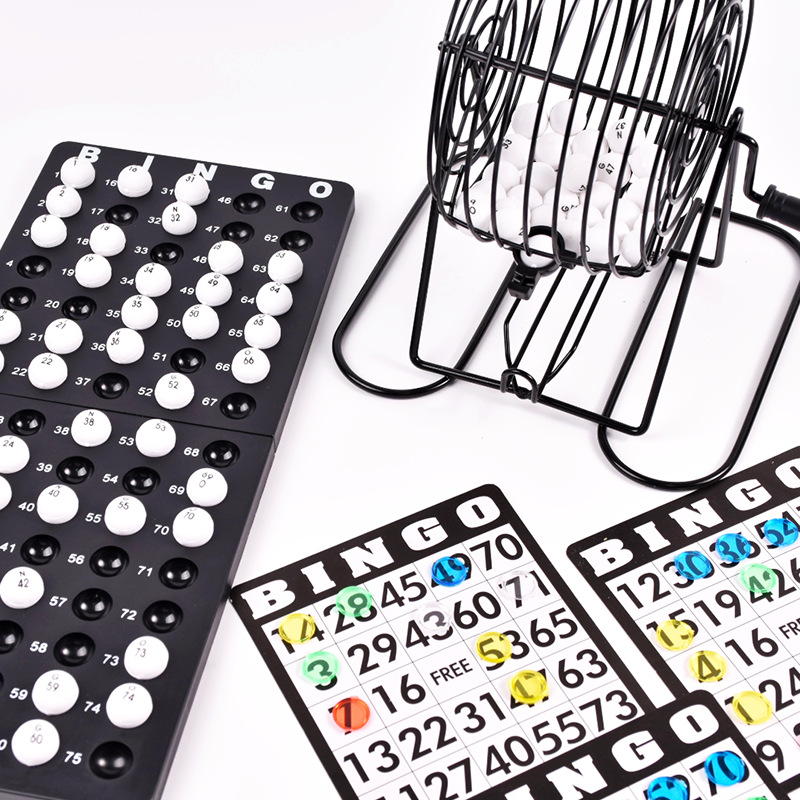 Bingo Loterij Machine Stalen B - Party Games For Adults Large Group recensie en prijs