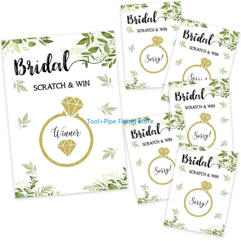 F92B Bruidsdouche Scratch Off  - Party Games Bridal Shower recensie en prijs