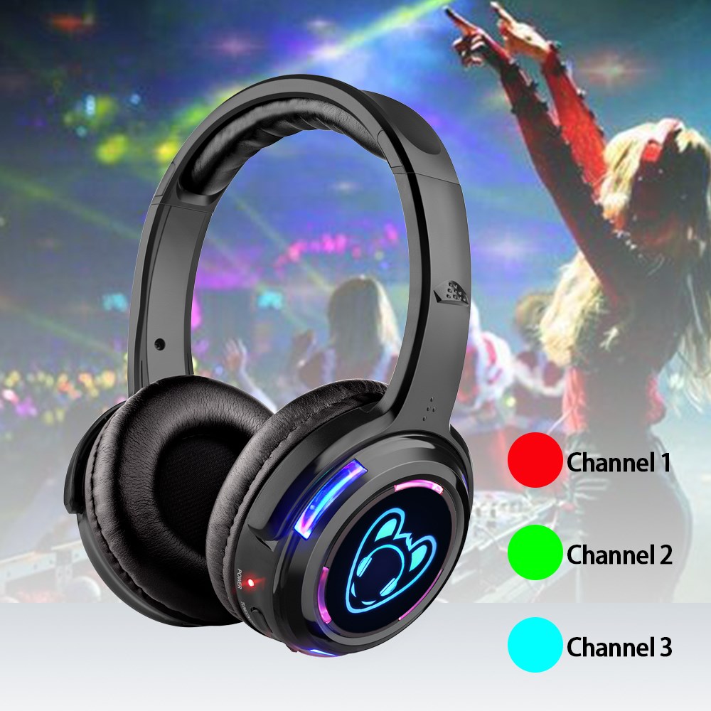 LED-knipperlicht Stille disco- - Party Games Mobile recensie en prijs