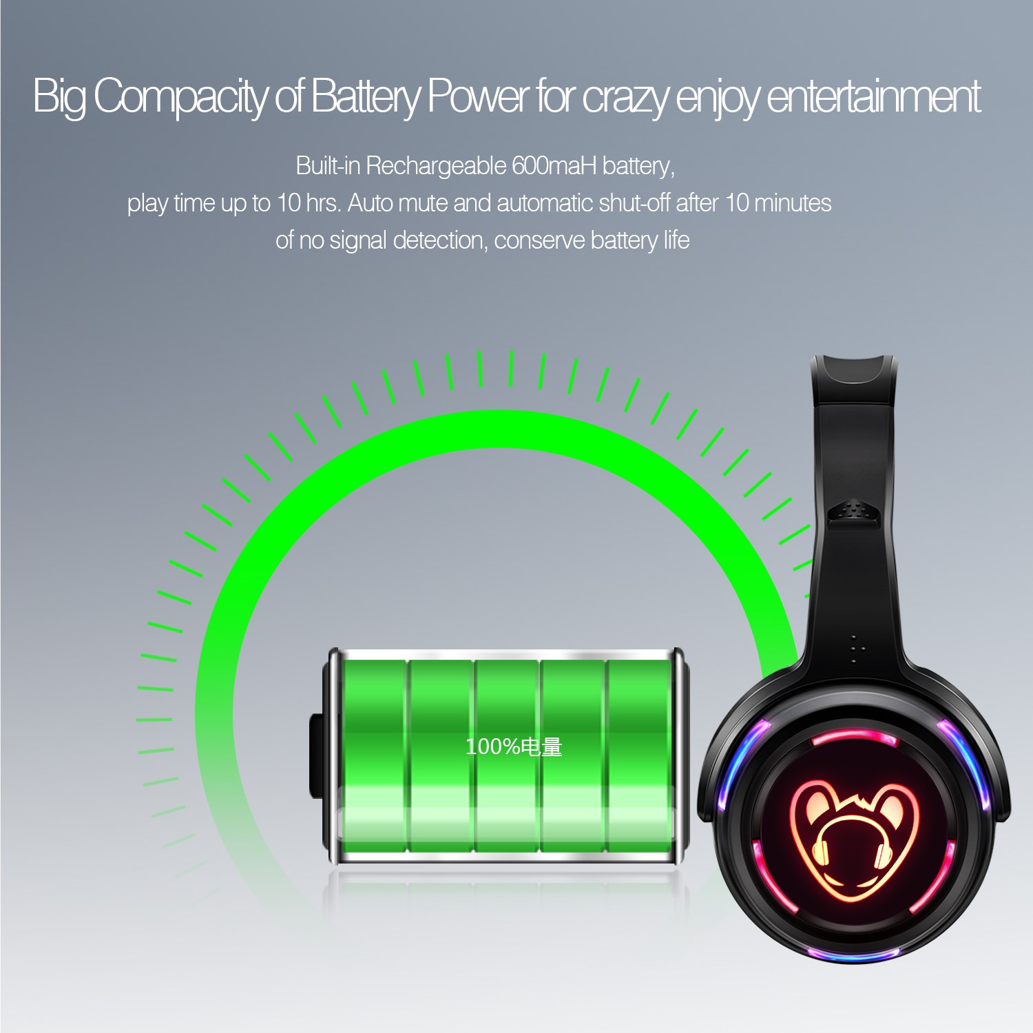 LED-knipperlicht Stille disco- - Party Games Mobile recensie en prijs